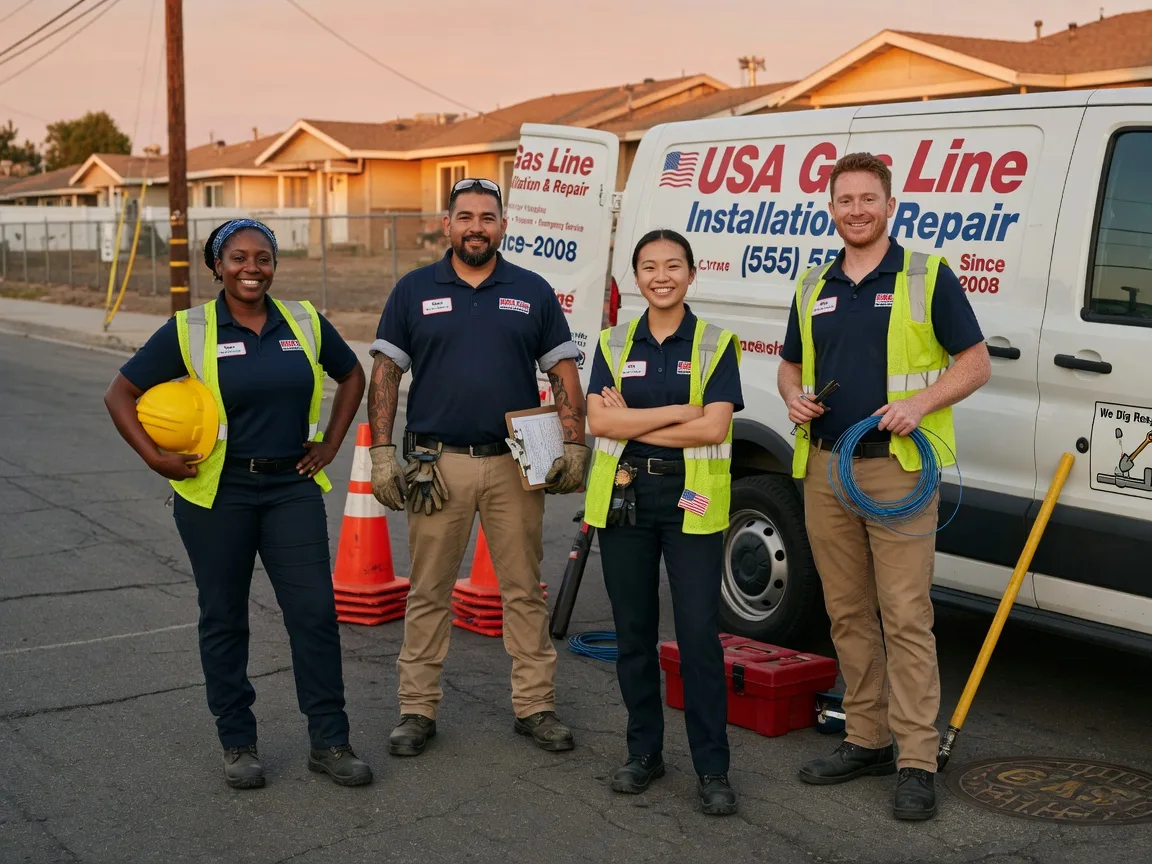 Gas Line Installation company in Winthrop, IA